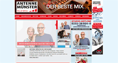 Desktop Screenshot of antennemuenster.de